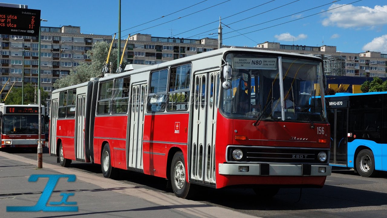 Ikarus (ZIU) 280T | 156 | BKV (hangfelvétel / audio)