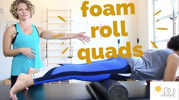 Trigger Point Foam Roller Quads
