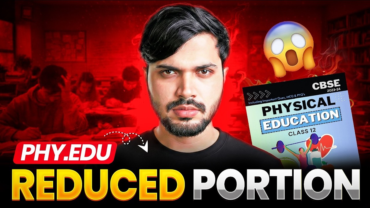 YAHI SE AYEGA PAPER🤯 Physical Education Class 12 Score 100/100 in PE 🔥 CBSE 2025-26