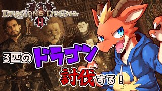 【ドラゴンズドグマ2】加護なき世界でドラゴンを討つ！【ケモノVtuber】【完全初見#10】
