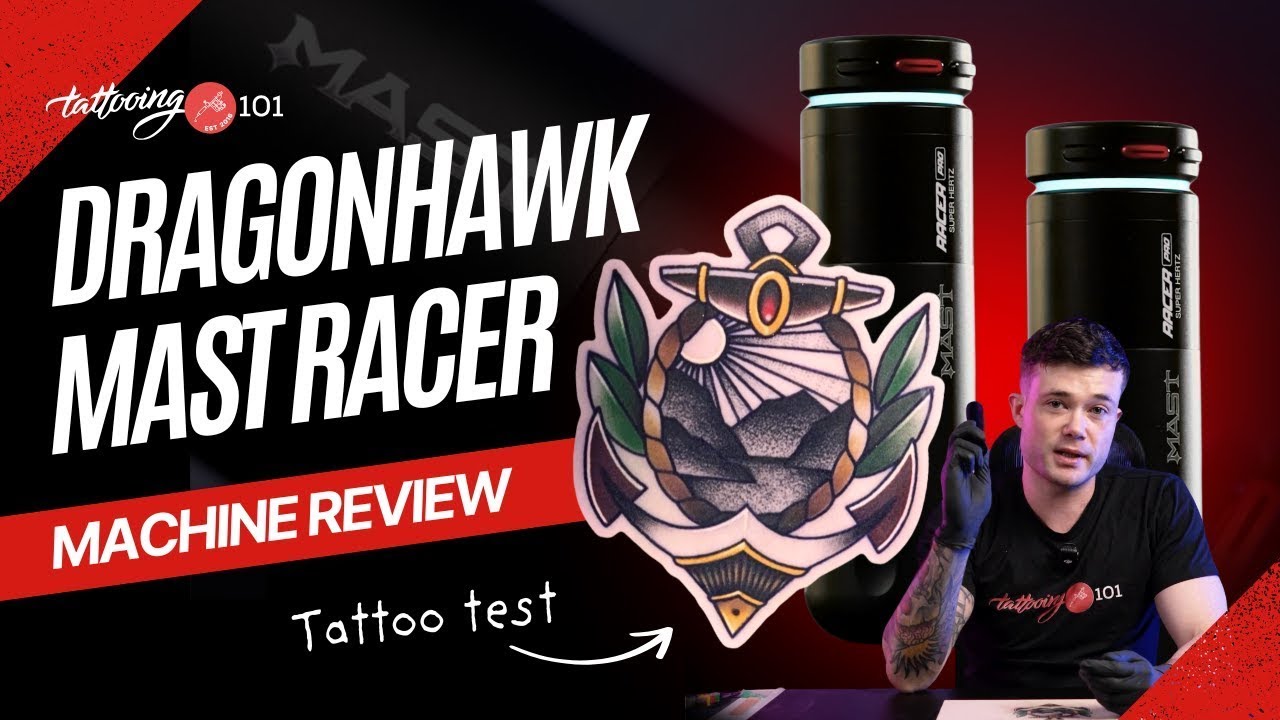 Mast Racer Pro Super Hertz ⚡ Smart Mode Tattoo Machine Unboxing + Review