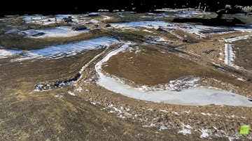 Drone Land Survey (3D model fly through)