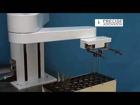Brooks PreciseFlex Collaborative Robot Tube Handling
