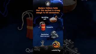 What's The Ultimate Solution For Defeating A Werewolf? Halloween Spooky Monsters Quiz