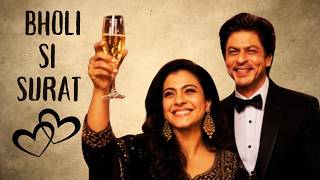 Download lagu Bholi Si Surat | Shahrukh Khan & Kajol | Romantic Hindi Song | SRK Kajol Love Song