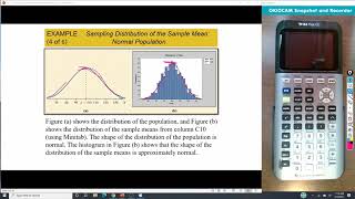 Elementary Statistical Methods - 8.1 Distribution of the Sample Mean