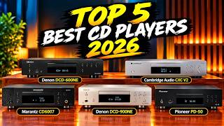 TOP 5 BEST Hi Fi CD PLAYERS   These Sound INSANE!