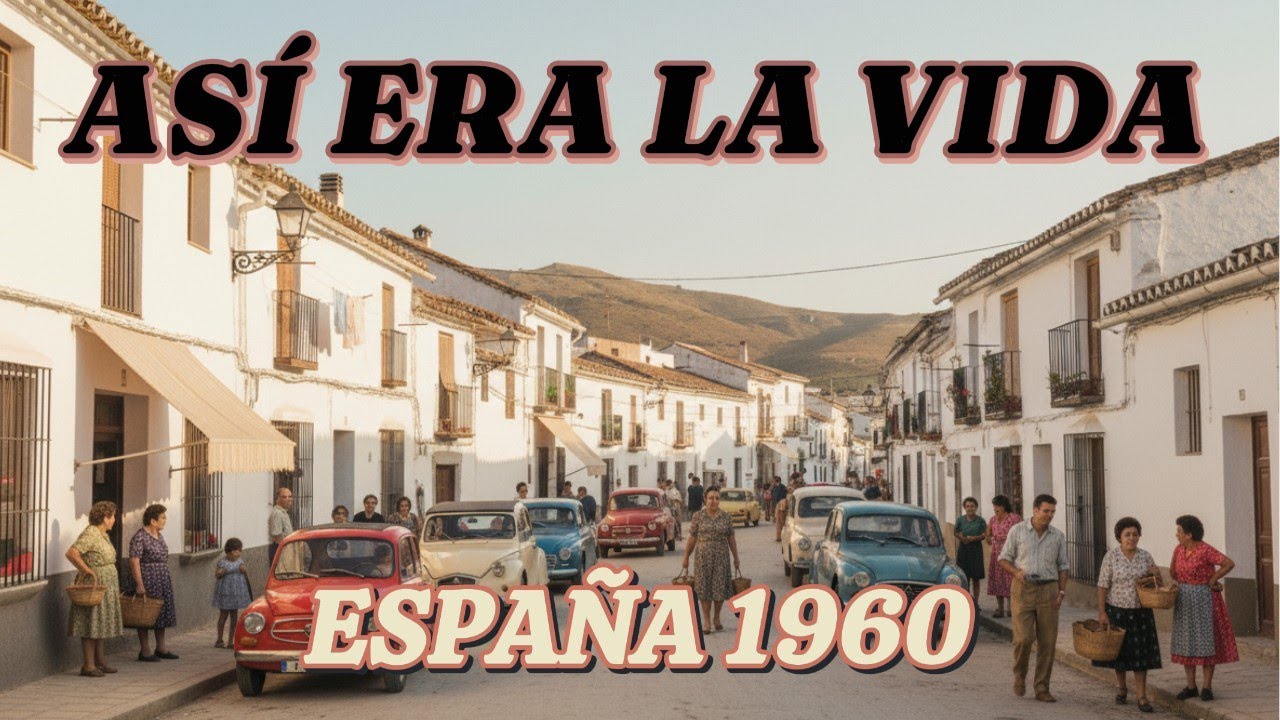 ASÍ era LA VIDA en Los PUEBLOS ESPAÑOLES de 1960