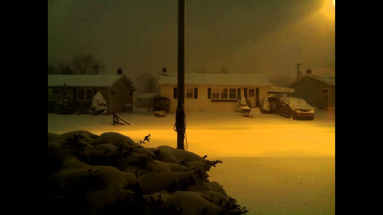 Blizzard 2016 Time Lapse - YouTube