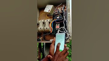 Motor operates with mobile phone