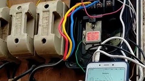 Motor operates with mobile phone