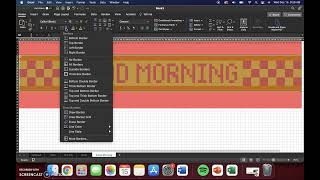 Knitting in Excel--Counting Your Stitches