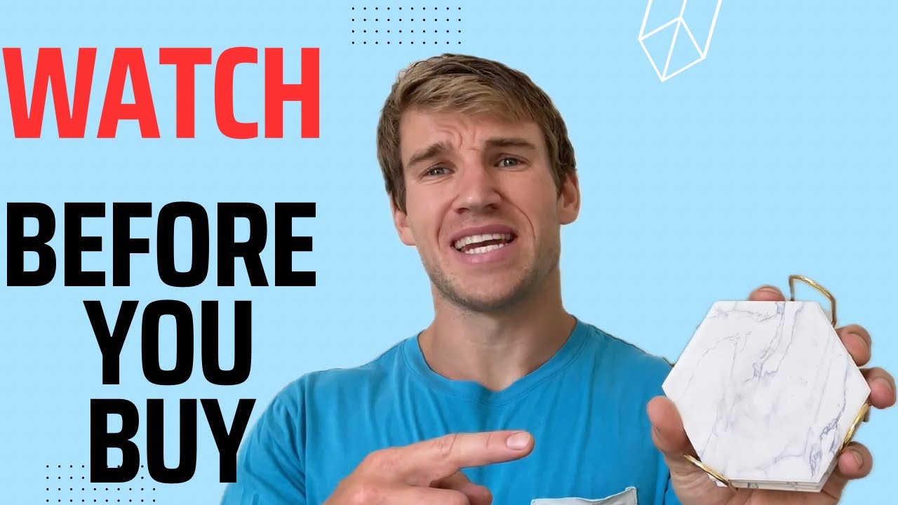 Honest Review of the Hexagon Marble Coaster!