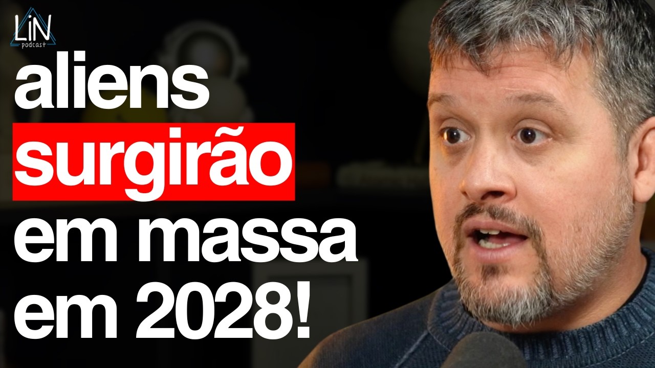 Sistemas de Controle Vão Colapsar Com Revelação Extraterrestre! | Rafael Hungria | LIN Podcast #182