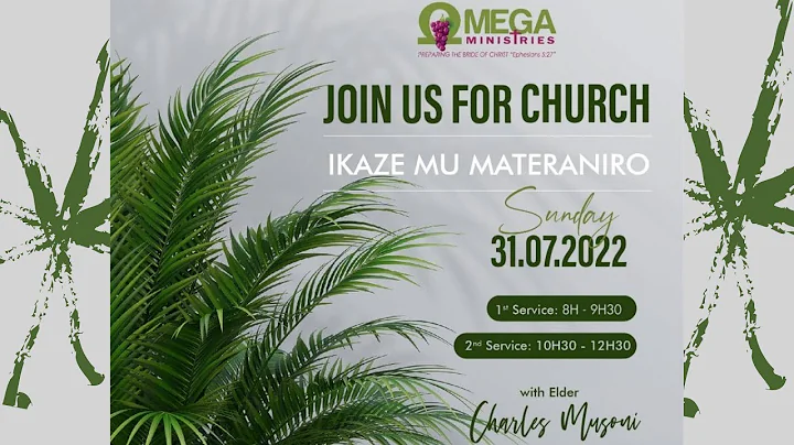 KUBAHA UWITEKA NIBWO BWENGE._ Elder Charles MUSONI