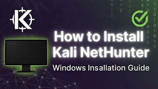 How to Install Kali NetHunter on Windows (WSL Full Setup Guide)