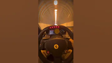 Pure Ferrari V12 Tunnel Sound Must Watch 