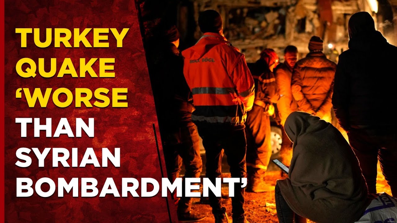 Turkey Earthquake Live : Emotions Run High As Syrian Refugees Feel The Pain Of Losing Homes Again
