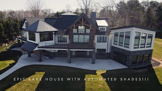 Epic Lake House with Automated Shades!!!
