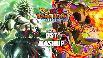 TEQ LR LSSJ Broly + INT Hirudegarn (OST MASHUP) - DBZ Dokkan Battle