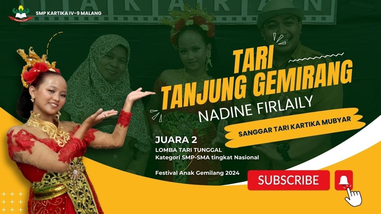 TARI TANJUNG GEMIRANG - NADINE FIRLAYLI