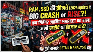 When Will RAM and SSD Prices Drop? Market Update 2026 | Buy or Wait!