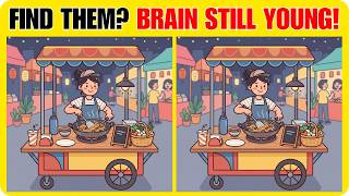 Spot The Difference 🔍 Find All 3 Differences and Prove Your Brain is Still Young! 🔥