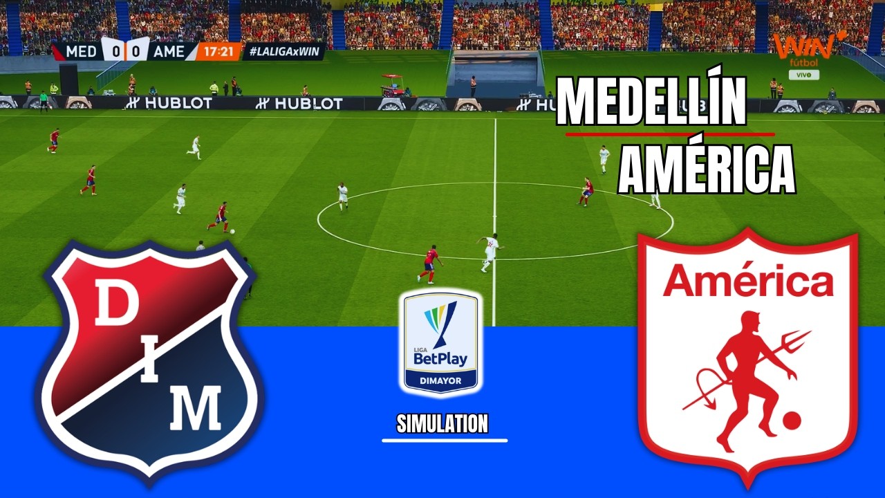 INDEPENDIENTE MEDELLÍN vs AMÉRICA DE CALI Liga DIMAYOR 2026 Simulation/Prediction