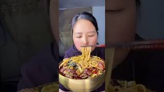 Asmr 먹방 중국 음식과 먹는 소리