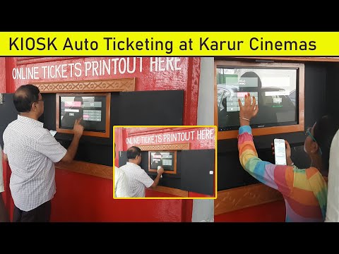 Karur Cinemas - Ajantha Ellora Theatre Kiosk System for Auto Ticketing