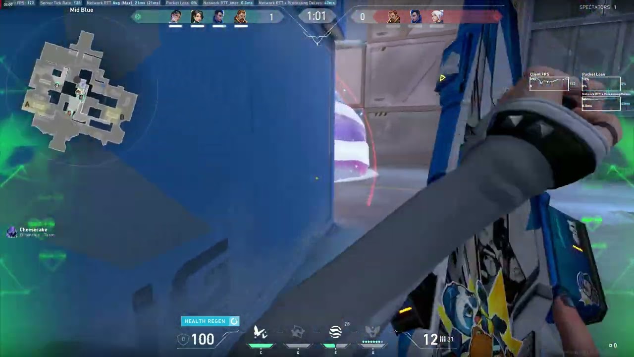 VALORANT ICEBOX SPIKERUSH (CLOVE)