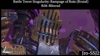 [FF7: Ever Crisis] Battle Tower Singularity: Rampage of Ruin (Brutal) B28: Blitzrad!