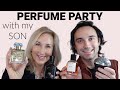 PERFUME PARTY with my SON | SMELLING CREED ABSOLU AVENTUS,   HOUSE of SILLAGE, ROJA, WHO IS ELIJAH!