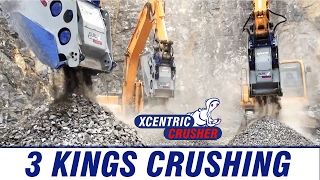 3 KINGS, CRUSHER BUCKET, Xcentric Crusher