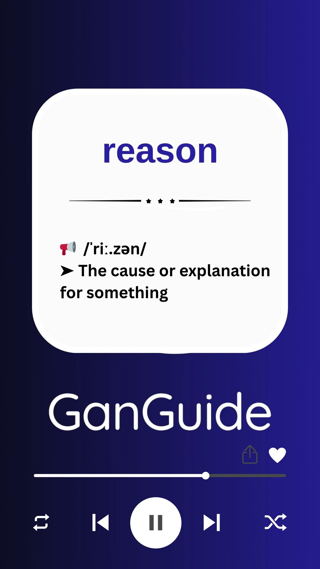 A1 English Word: REASON | Meaning & Pronunciation - YouTube