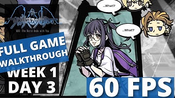 NEO: The World Ends with You - Full Walkthrough Week 1 - Day 3 (No Commentary)