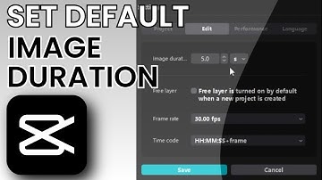 How to Increase or Decrease the Default Image Duration in CapCut PC Desktop 2023