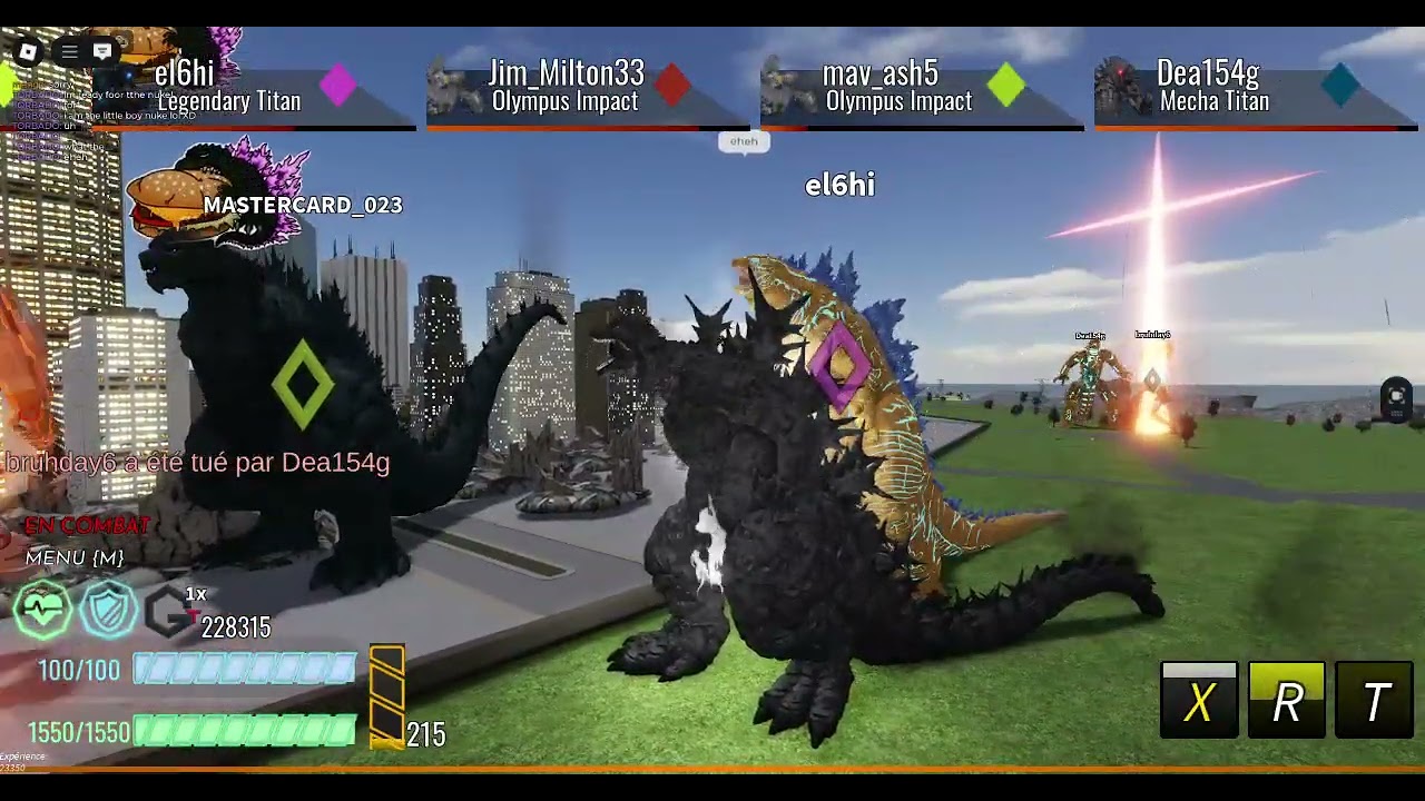 Je suis le destructeur atomique!