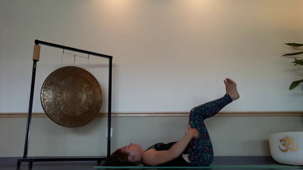Reverse Table Top Knee Push with KymBreanne YouTube