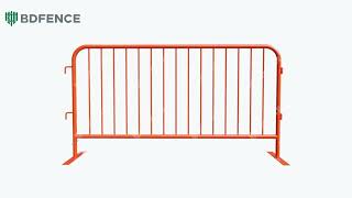 Crowd control barrier popular used for events control