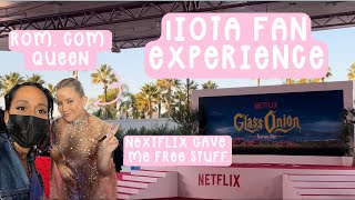 Netflix Glass Onion Red Carpet Movie Premiere 1iota Fan Experience