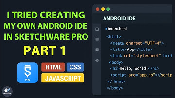 I Tried Creating an Android IDE using Sketchware Pro • Part 1