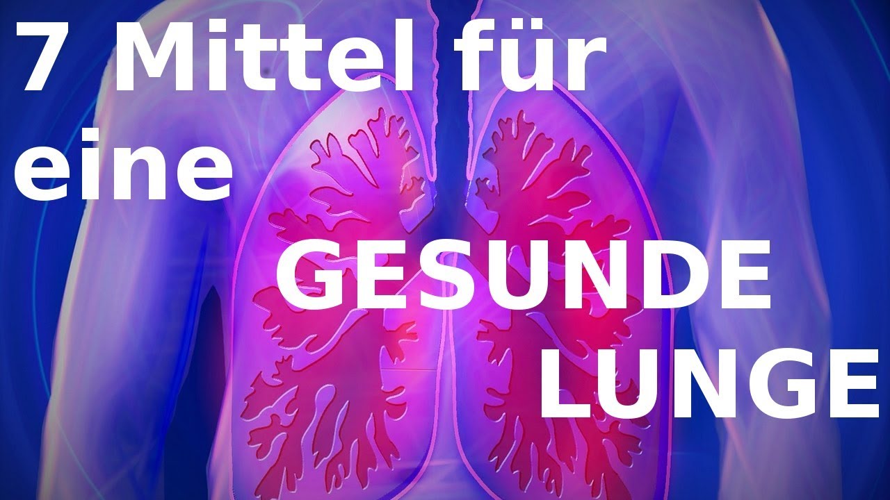 Die Lunge - 7 Mittel für eine gesunde Lunge - YouTube