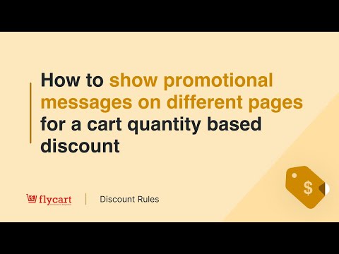 How to show promotional messages on different pages for cart quantity based discount In WooCommerce