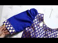 Designer puff sleeves design cutting and stitching puff sleeves design for kurti  blouse