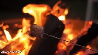 10 Hours Fire Crackling and Marshmallow Roasting for Warm Relaxing Winter Nights #winterfire #winter