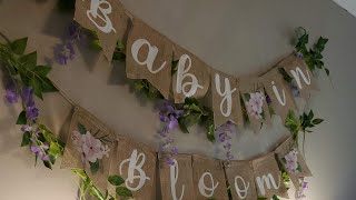 Our Baby Shower 🌹👶🎀 | Baby in Bloom 🌷