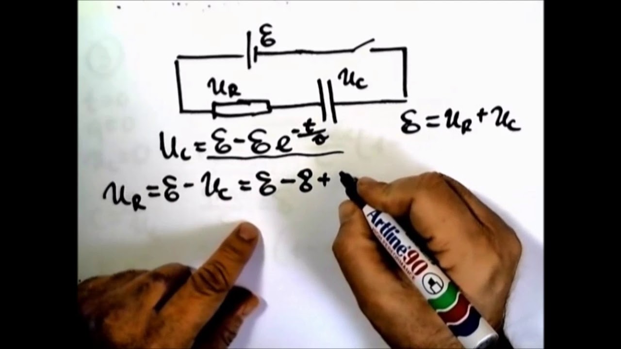 Зарядка конденсатора. Часть 3 - YouTube