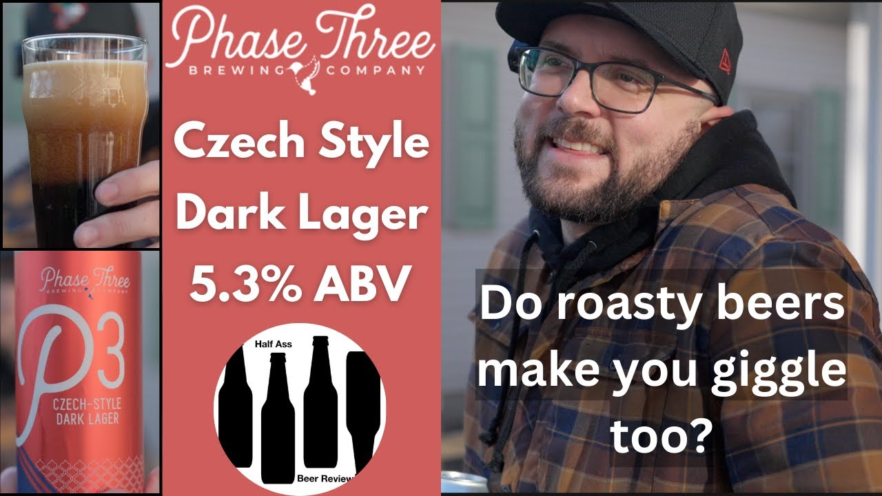 Phase 3 Brewing Company Czech Style Dark Lager YouTube Phase 3 brewing company czech style dark lager youtube