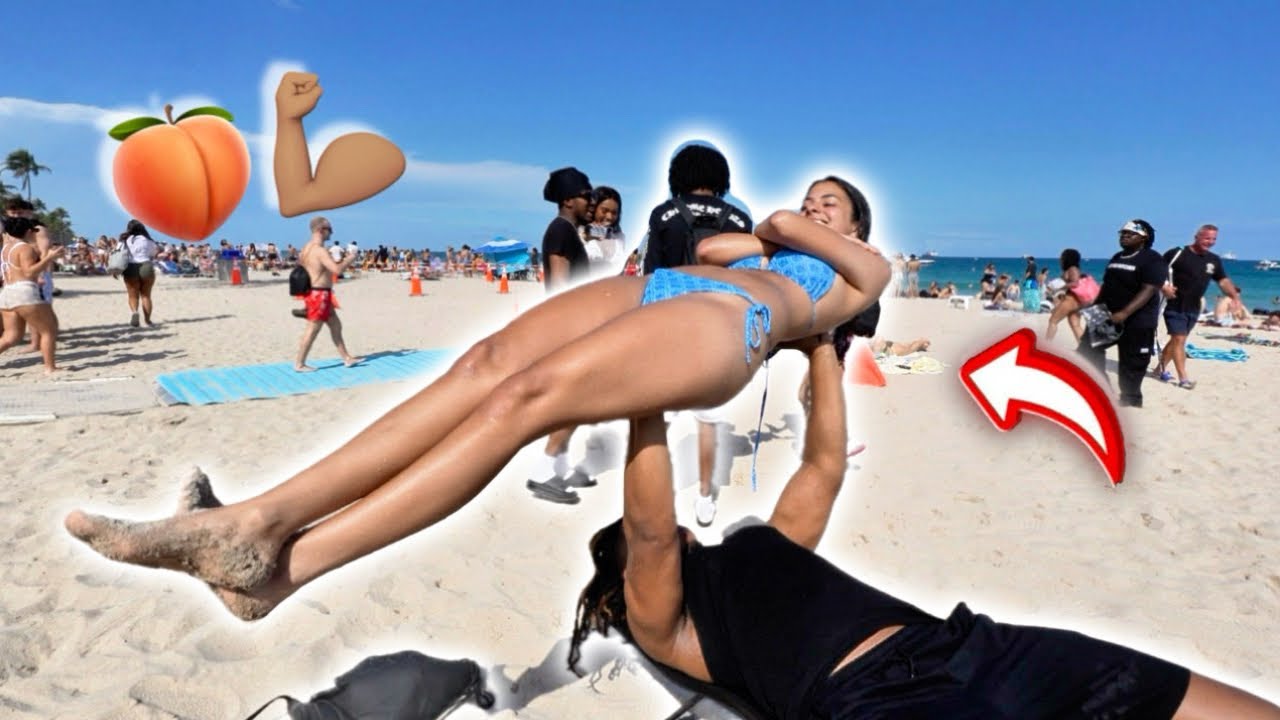 TREATING GIRLS AS WEIGHTS 🏋️🍑 (spring break 2026) Fort Lauderdale!!!